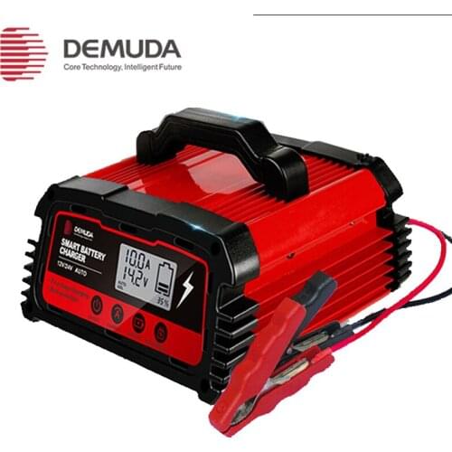 Demuda AGM GEL 12v 24v intelligent run down car battery charger