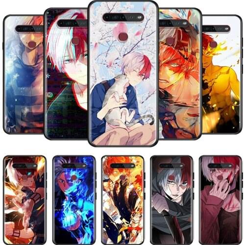 My Hero Academia Todoroki Shoto For LG G8 V30 V35 V40 V50 V60 Q60 K40S K50S K41S K51S K61 K71 K22 ThinQ 5G Phone Case
