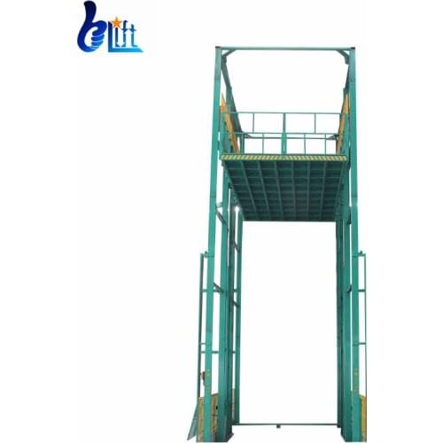 Outdoor Indoor Small Goods Elevator Lift Pallet Cargo Lift