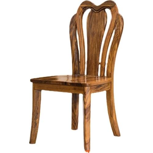 YL New Chinese Dining Table and Chair Nordic Chair Ugyen Wood Lounge Chair Armchair All Solid Wood Furniture