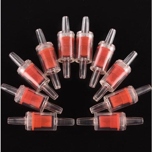 Plastic Co2 System Aquarium Air Pump Water Tools One Way Non-Return Check Valve Aquarium