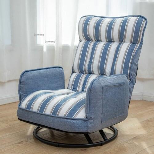 Living Room Student Dormitory Swivel Sofas Home Furniture Bedroom Lazy Backrest Armchair Small Apartment Hotel Cafe Single Sofa