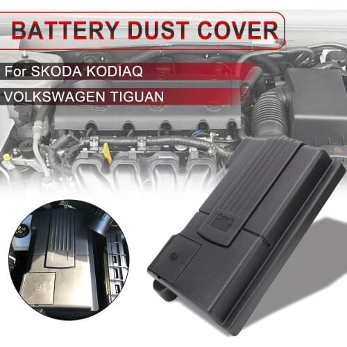 Negative Electrode Protective Cover Waterproof For VOLKSWAGEN TIGUAN 2016-2018 Dustproof Engine Battery Dust Cover