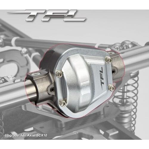 TFL RC Car accessories AXIAL SCX10 Rock Crawler Parts Upgraded Front Differential Cover TH01764-SMT6