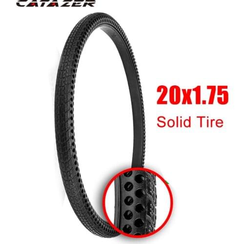 20*1.75 Non Inflation Bicycle Tire 20 In Explosion-Proof MTB Bike Solid Tyre