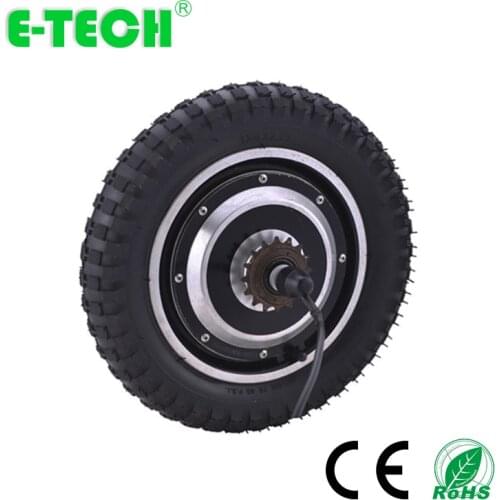 High quality 12 inch 36V 48V high torque Non-gear brushless scooter wheel hub motor