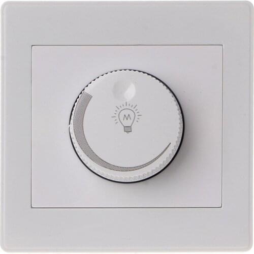 1PC 220V Light Dimmer Switch Adjustable Brightness Controller For Filament Lamp