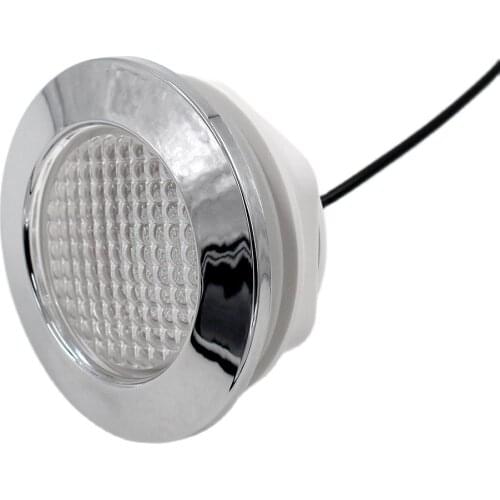 10pcs 4wires-cable waterproof RGB Jacuzzi Lights LED hot tub light hole size 65mm LED liner pool light with 1 controller adapter