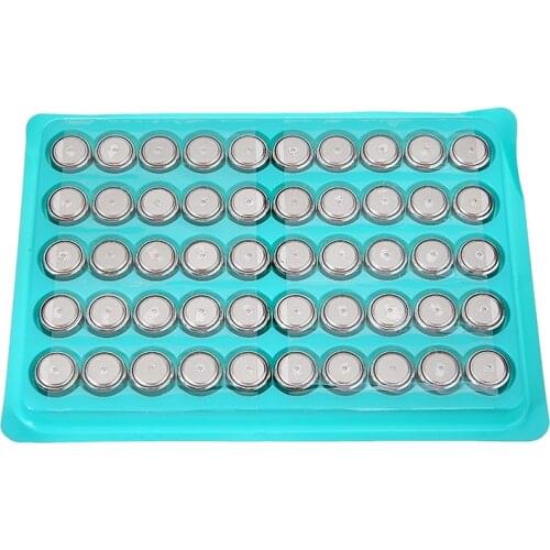50pcs AG13 Coin Cell Battery LR44 L1154 357 SR44 Alkaline Button Cell Batteries AG13 1.5V For Watch ronic Remote Supplies