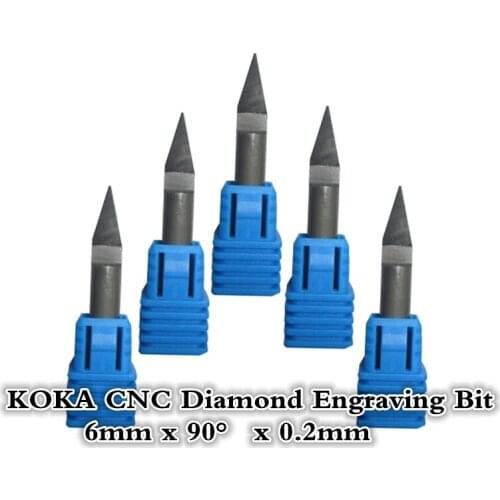 6mm*90degree*0.2mm,Freeshipping cnc solid carbide end mill,machine insert bit,diamond flat bottom engraving bit,marble, stone