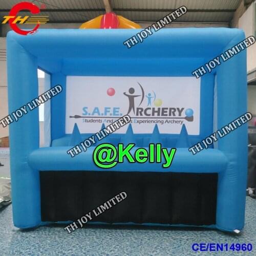 Free door shipping cheap inflatable archery sport game, carnival party rental inflatable archery target sport game for sale