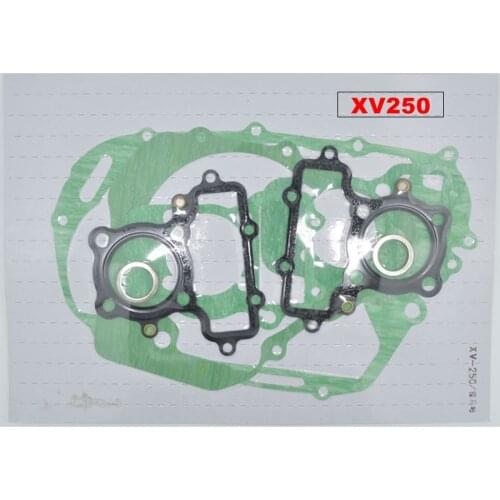Free shipping Motorcycle Complete Full Gasket Set for Yamaha Virago XV250 V Star 250 Route 66 QJ250-H QJ250 QJ250-J 2V49FMM new