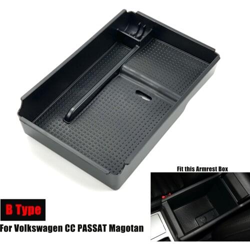 Cotochsun FOR VOLKSWAGEN CC PASSAT B6 B7 2006-2019 Passat B8 Saloon Variant Arteon CENTRAL Armrest Box STORAGE ARMREST GLOVE