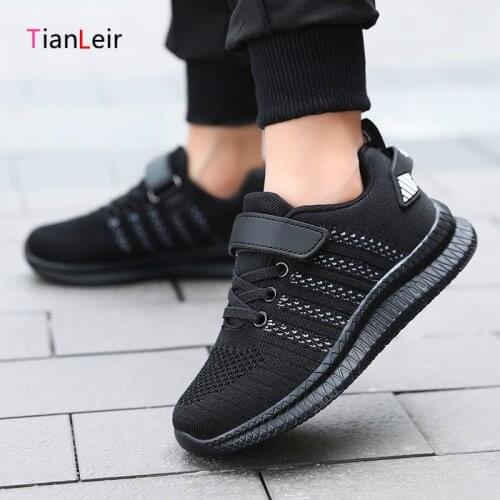 High Quality Kids Sneakers for Boys Mesh Tennis Shoes Breathable Sports Running Shoes Lightweight Children Casual Walking Shoe