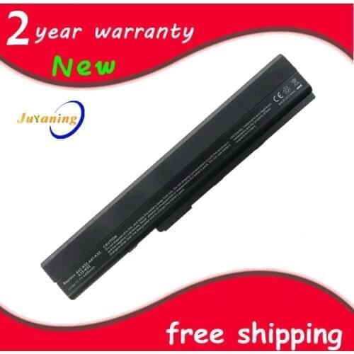 Juyaning New Laptop Battery For Asus K52 K52F K52JB K52JC K52JE K52JK K52Jr A31-K52 A32-K52 A41-K52 A42-K52 A31-B53 K52L681