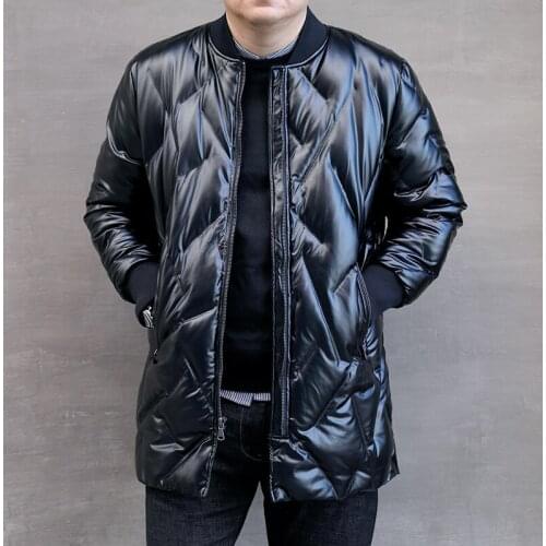 90% white duck winter coat for men, Korean fashion, plus size, down jacket, mens warm Park casaco 8833