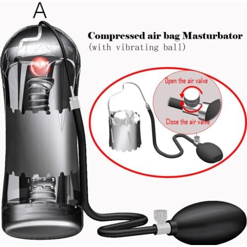 Blowjob Penis Vibrators Pocket Pussy Suction Vacuum Pump Masturbators Sex Toys For Men Eroticos Sexis Produtos Glans Stimulator