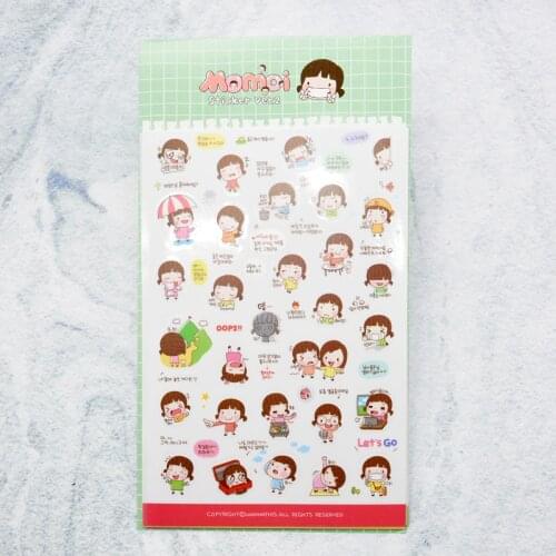 2bags kawaii cute drawing stickers planning book diary decoration student stickers
