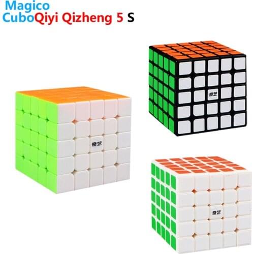 Neo Qiyi Qizheng Speed 5x5x5 Cubo Magico 5S Magic Cubes 5x5 Stickerless Professional Anti-stress 5 By 5 Toys For Children Gift