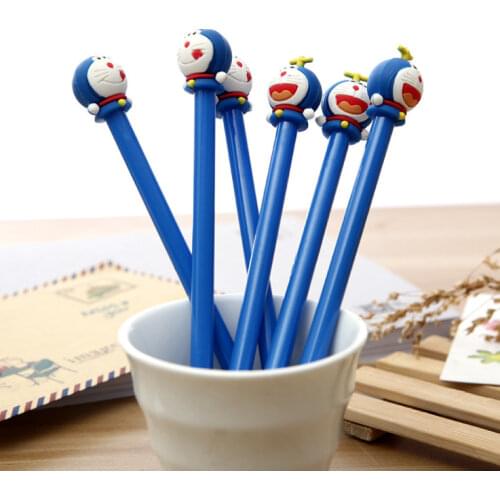 Creative Stationery Cartoon Gel Pen Cute Student Animation Fountain Pen School Supplies Kawaii Stationery