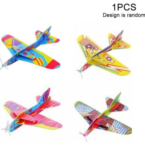 Hand Throw Airplane EPP Foam Launch fly Glider Planes Model Aircraft Outdoor Fun Toys for Children Party Game