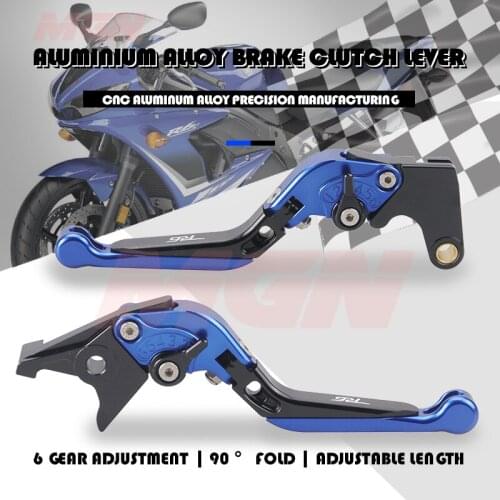 Brake Clutch Lever For YZF-R6S YZF 600 R6S VERSION 2006-2009 2007 2008 Motorcycle Accessories Folding Extendable