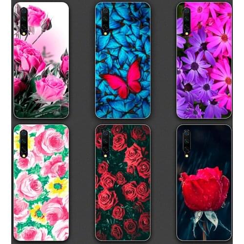 Silicon Case for Xiaomi Mi 11 10i Cute Black Back Cover for Xiaomi Mi11 Mi10i CC9 Pro CC9E protection Funda Coque Etui Bumper