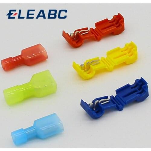 90pcs 45pairs Scotch Lock Quick Splice Wire Connectors Terminals Crimp Electrical Car Audio