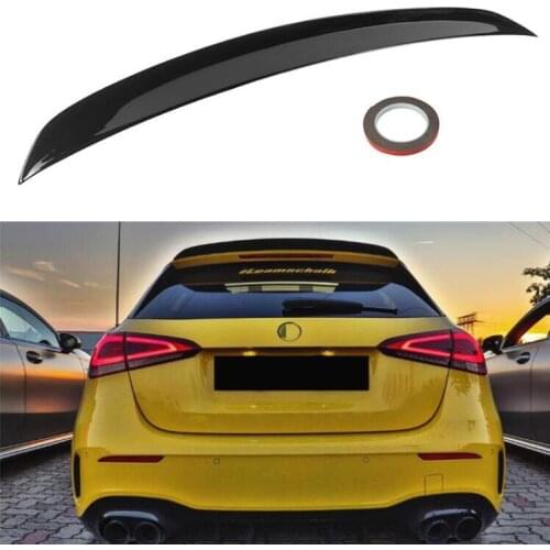ABS REAR WING TRUNK TAIL LIP SPOILER FOR Mercedes Benz A class W177 Hatchback A180 A160 A200 A220 A250 A45 A35 2019 2020 2021