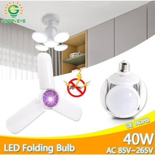 E27 LED Bulb 40W 9W Bombilla led Spotlight Lampada LED light football UFO lamp AC 220-240V Cold White Warm White indoor lighting