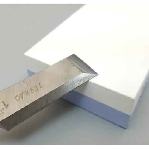 White corundum sharpening stone whetstone double-sided knife terrazzo sharpener with silicone anti-skid base