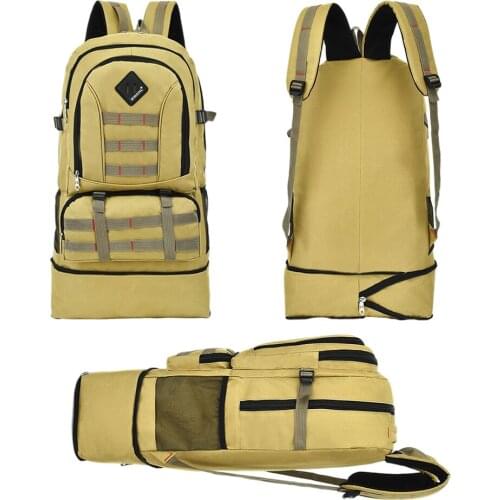 Outdoor Large-capacity Mountaineering Bag Camouflage Bag Camping Hiking Trekking Fishing Backpack Outdoor Mountaineering Bag