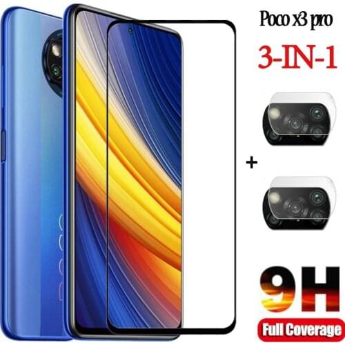 Verre, Camera Protector Glass For xiaomi pocophone x3 poco-x3 glass screen protector pocophon x3 pock x 3 poco x3 NFC glass film