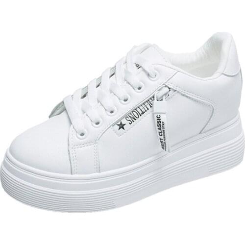 Height Increasing Colorful Running Shoes for Woman Sneakers Female Outdoor Sport Shoes Athletic 6CM PLatform Cushioning Footwear