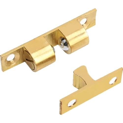 1Pcs Brass Magnetic Catch Cupboard Door Latch Cabinet Catch Magnet Strong Clip Buckle