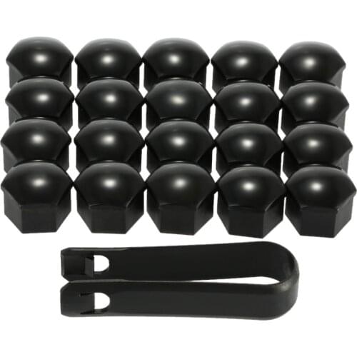 20Pcs/lot 17mm Car Style Wheel Nuts Cover Bolt Caps Supplied with Removal Tools for VW AUDI