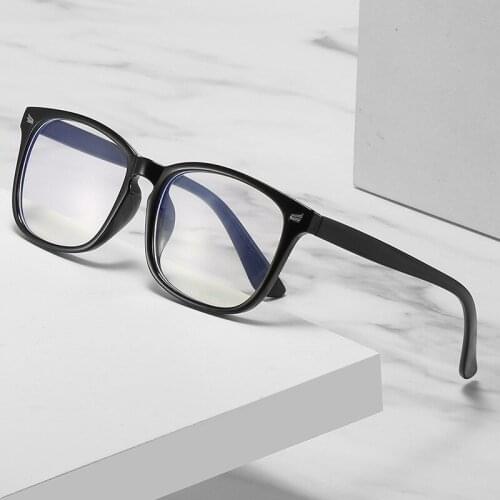 2021 Square Clear Eyeglasses Men and Women Transparent Fashion Optical Eyewear Vintage Spectacles Frame