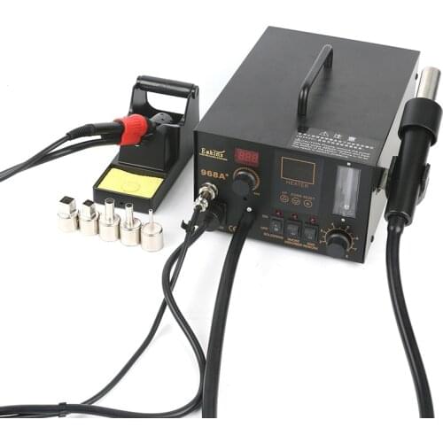 968A+ Multi-function Hot Air Soldering Station Desoldering Repair Station For SMD BGA Rework Better AOYUE 968 968A