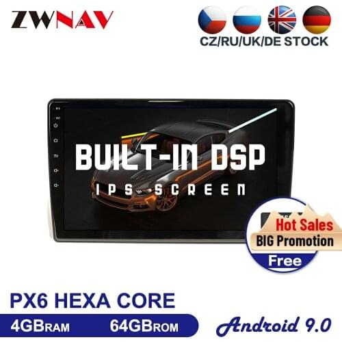 IPS screen 4G Android 9.0 Car multimedia player For Toyota Wish 2009-2012 car gps navigation radio Autostereo head unit free map