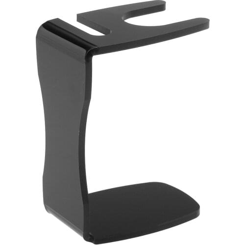 Premium Shaving Brush Holder Shaving Brush Razor Stands Salon Arcylic Drip Stand For Men Shaving Brush Mug Holder Black