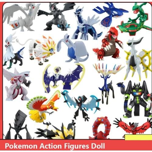 Pokemon Figures Action Figure Model Toys Anime Arceus Palkia Dialga Collection Model Kids Doll Small Children Toy Birthday Gift