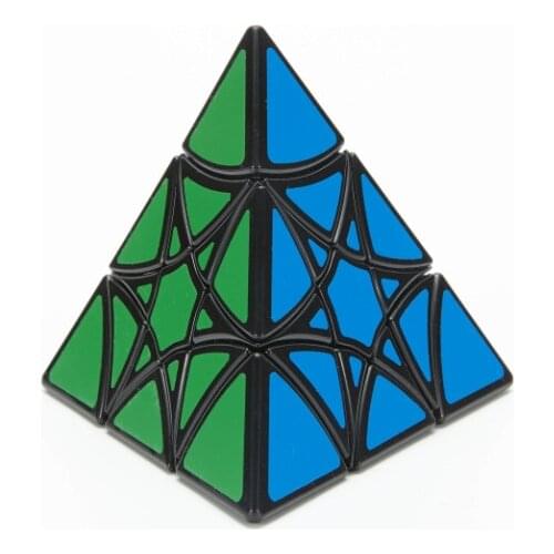 Lanlan Star pyraminxy Curvy hexagram Black Cubo Magico Educational Toy Drop Shipping