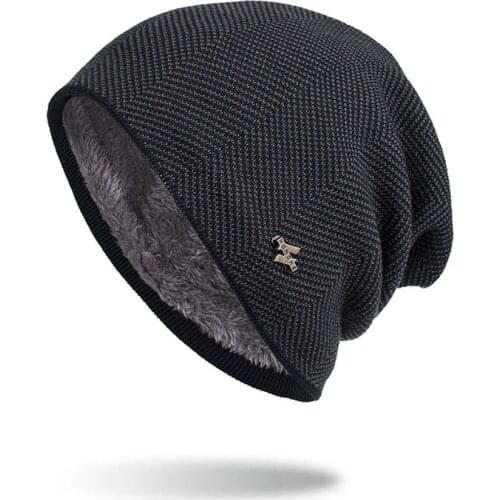 Fashion Skullies Beanies Warm Knitted Hats Women Winter Hats For Men Hat Male Caps Balaclava Gorro Bonnet Female Beanie