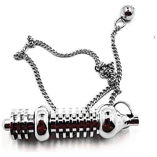 Fashion Jewelry Pendulum for Reiki Dowsing Healing Divinatio Pendent Spiritual Wicca Men Amulet Screw Shape Pendule Radiestesia