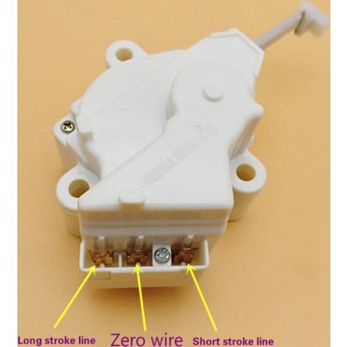 Applicable to Haier washing machine tractor Drain valve Motor hand type double stroke drainage motor XPQ-6A