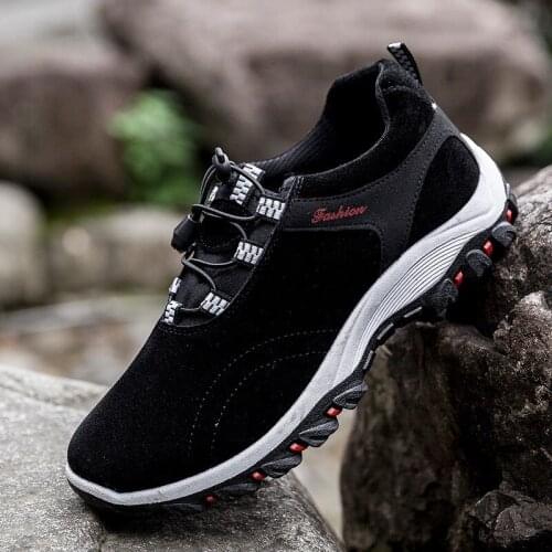 Spring and Summer 2019 New Mens Shoes, Leisure Shoes, Workwear Shoes, Big-Headed Logging Shoes, Outdoor Mountaineering Shoes
