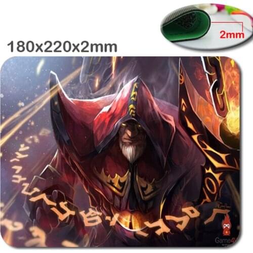 Professional Quick printing size 220 * 180 * 2mm Dota 2 Computer Mouse Pad Mousepads Decorate Your Desk Non-Skid Rubber Pad