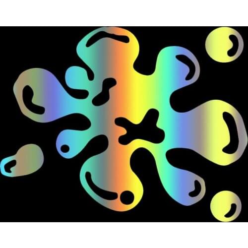 S51047 Various Sizes/Colors Car Stickers Vinyl Decal Paintball Splash Motorcycle Decorative Accessories Creative Waterproof