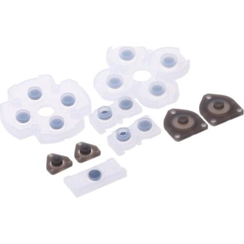Silicone Conductive Pad Kit Replacement for sony ps4 4 Controller