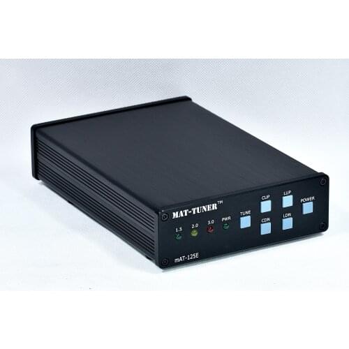 Magnetic Hold Version Mat-125E General Automatic Antenna Tuner 120W 1.8-54MHz HF Shortwave Built-in 18650 Battery